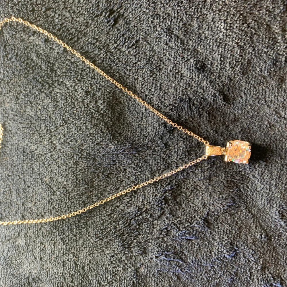NEW Elegant 925 Silver Necklace - Picture 3 of 3